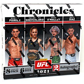 2021 Panini Chronicles UFC Hobby Box