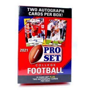 2021 Pro Set College Football Blaster Box