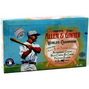 2021 Topps Allen & Ginter Baseball Hobby Box