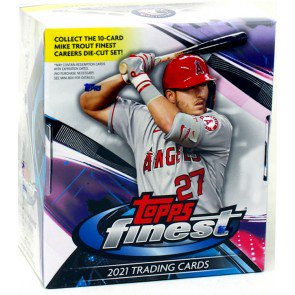 2021 Topps Finest Baseball Hobby Box