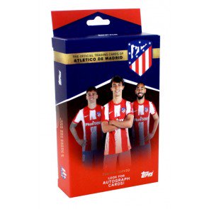 2021/22 Topps Atletico De Madrid Soccer Team Set 36 Box Case