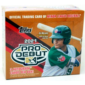 2021 Topps Pro Debut Baseball Jumbo Box