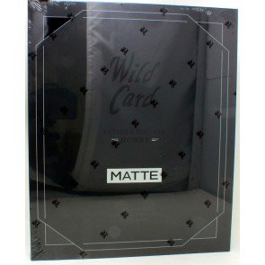 2021 Wild Card MATTE Black Football 4 Box Case