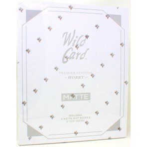 2021 Wild Card MATTE White Football Box