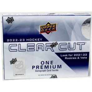 2022/23 Upper Deck Clear Cut Hockey Hobby 30 Box Case