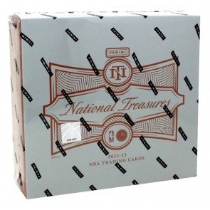 2022/23 Panini National Treasures Basketball Hobby 4 Box Case