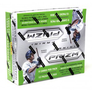 2022 Panini Prizm Quick Pitch Baseball 20 Box Case