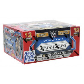 2022 Panini Prizm WWE 1st Off The Line Hobby 12 Box Case