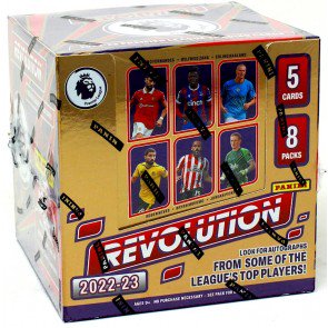 2022/23 Panini Revolution Soccer Hobby 8 Box Case