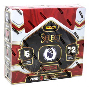2022/23 Panini Select Premier League Soccer Hobby 12 Box Case