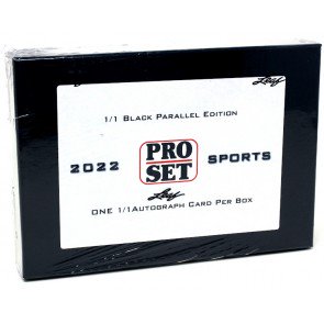 2022 Pro Set Sports Multi-Sport Black Parallel Edition Box
