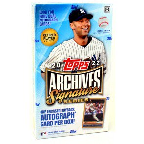 2022 Topps Archives Signature Series Retired Player Ed Baseball Box