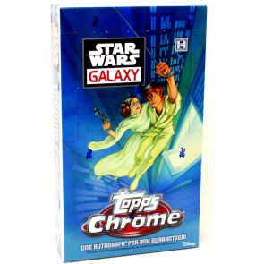 2021 Topps Star Wars Chrome Galaxy Hobby Box