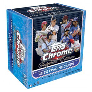2022 Topps Chrome Sapphire Edition Baseball Box