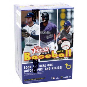 2022 Topps Heritage High Number Baseball Blaster Box