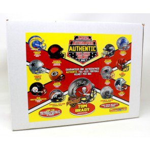 2022 Tristar Hidden Treasures Football Autographed Full-Size Helmet Series 2 - 3 Box Case