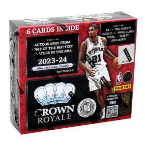 2023/24 Panini Crown Royale Basketball International Hobby 20 Box Case
