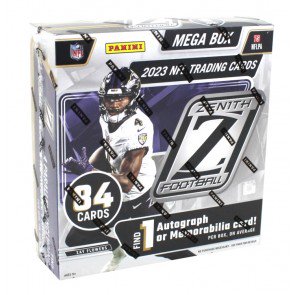 2023 Panini Zenith Football Mega 20 Box Lot