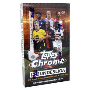 2023/24 Topps Chrome Bundesliga Soccer Hobby Box