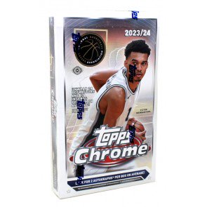 2023/24 Topps Chrome Basketball Hobby 12 Box Case