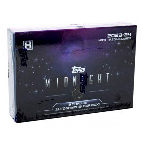 2023/24 Topps Midnight Basketball Hobby 12 Box Case