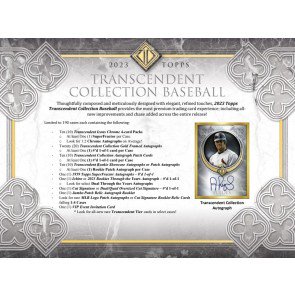 2023 Topps Transcendent Collection Baseball Case