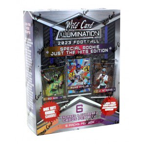 2023 Wild Card Alumination Special Rookie & Insert Edition Football Hobby 12 Box Case