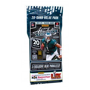 2024 Panini Absolute Football Fat Pack - 12 Pack Lot