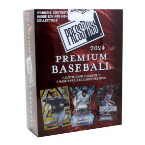 2024 Press Pass Premium Baseball Hobby Box