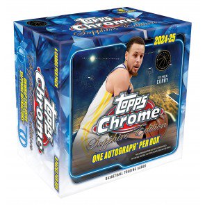 2024/25 Topps Chrome Basketball Sapphire Edition 10 Box Case