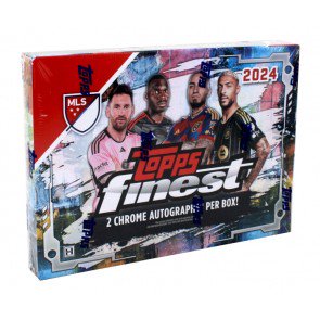 2024 Topps Finest MLS Soccer Hobby 8 Box Case