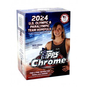 2024 Topps Chrome US Olympic & Paralympic Hopefuls Blaster 40 Box Case