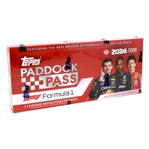 2024 Topps Paddock Pass Formula 1 Racing Hobby 8 Box Case
