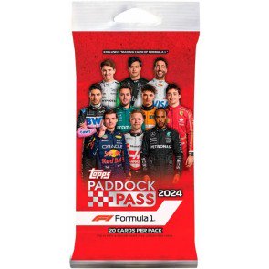 2024 Topps Paddock Pass Formula 1 Racing Fat Pack - 108 Pack Case