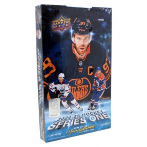 2024/25 Upper Deck Series 1 Hockey Hobby 12 Box Case