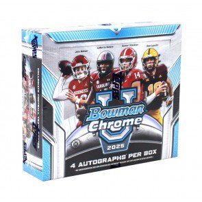 2025 Bowman Chrome University Football Jumbo Box