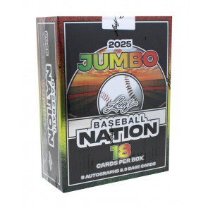 2025 Leaf Baseball Nation Jumbo 8 Box Case