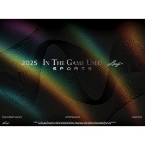 2025 Leaf In The Game Used Sports Box