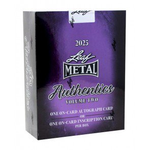 2025 Leaf Metal Authentics Volume 2 - Box