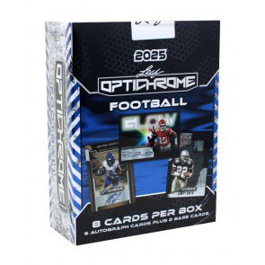 2025 Leaf Optichrome Football Hobby 12 Box Case