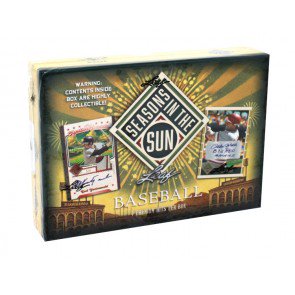2025 Leaf Seasons In The Sun Baseball 10 Box Case