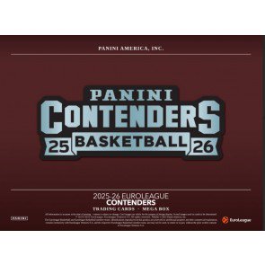 2025/26 Panini Contenders EuroLeague Basketball Hobby Mega Box