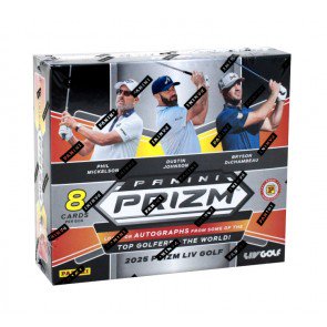 2025 Panini Prizm LIV Golf International Hobby 20 Box Case