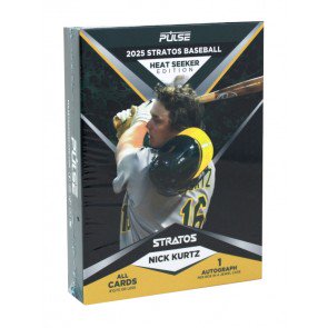 2025 Pulse Stratos Baseball Hobby Heat Seekers 24 Box Case