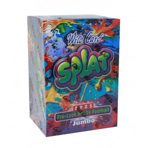 2025 Wild Card Splat Football Hobby Jumbo 20 Box Case