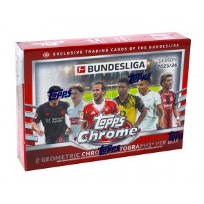 2025/26 Topps Chrome Bundesliga Soccer Breaker's Delight Box