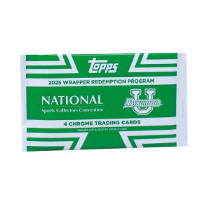 2025 Topps Bowman University Football National Convention Chrome Silver Pack