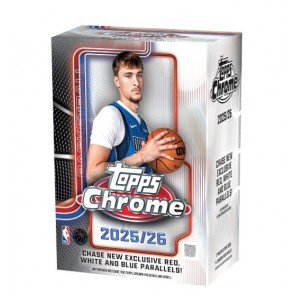 2025/26 Topps Chrome Basketball Blaster 40 Box Case