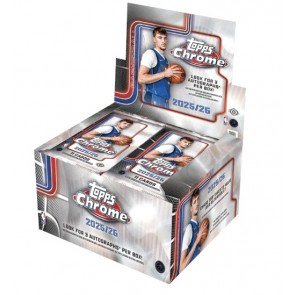 2025/26 Topps Chrome Basketball Jumbo 8 Box Case