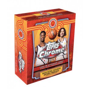 2025 Topps Chrome McDonald's All American Basketball Mega 20 Box Case